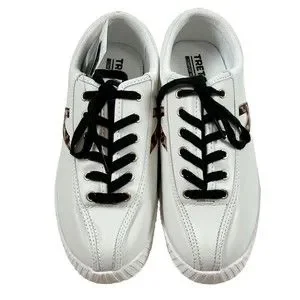 Tretorn Nylite Plus Cheetah Leather Sneakers Eco Ortholite Womens 7.5 NEW
